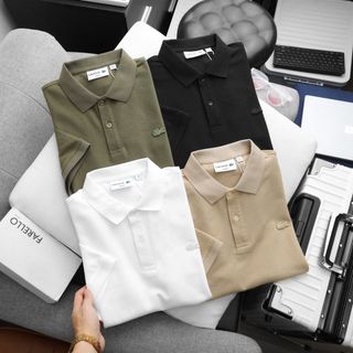 Áo thun polo nam, áo thun cổ bẻ nam cao cấp, chất vải xuất dư, mịn đẹp dày dặn. Sờ vải là thích. Logo thêu sắc nét. Phối cổ trẻ trung. Đơn giản - size từ 55kg - 92kg