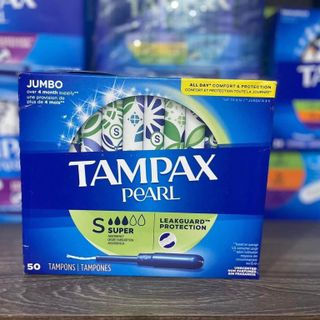 Băng vệ sinh Tampon siêu thấm Tampax Pearl - Hàng Mỹ