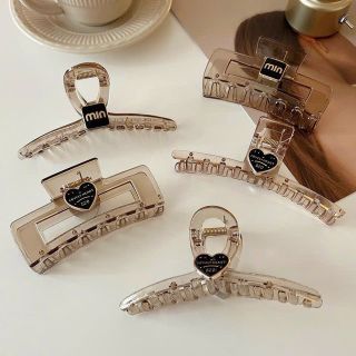 Kẹp Tóc Họa Tiết Hình Học Chữ Love Thời Trang Cho Nữ