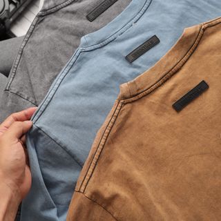 Áo thun cotton 4c nam, áo thun nam cao cấp, chất 100% cotton cao cấp xịn, dày dặn form xuông , tay lỡ. Dập nỗi xịn sò - size từ 55kg - 85kg