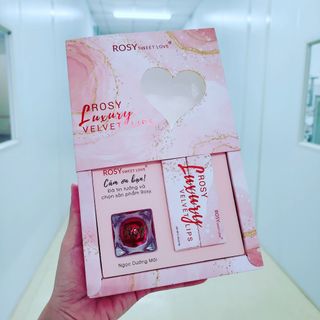 SET 2 SON KEM LỲ ROSY LUXURY - ROSY