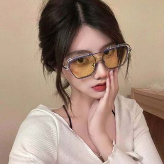 [Siêu hot] Kính mát nam nữ tròng liền phong cách sang chảnh nổi bật, chống tia Uv bảo vệ mắt mã 979