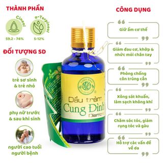 DẦU TRÀM CUNG ĐÌNH DIAMOND 50ML