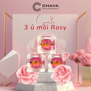 COMBO 3 NGỌC DƯỠNG Ủ MÔI - ROSY