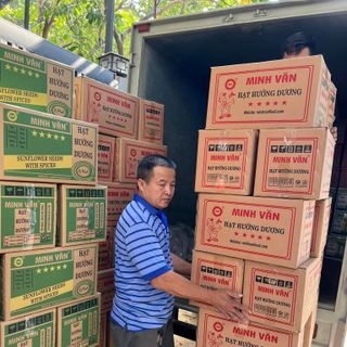 Sỉ 1 thùng hướng dương Minh Văn vị dừa loại 1gói 40 gram, 50 gram , 80 gram giá sỉ