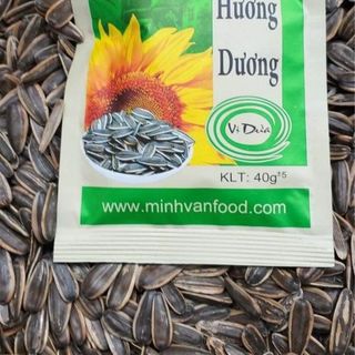 Sỉ 1 thùng hướng dương Minh Văn vị dừa loại 2 gói 40 gram, 80 gram giá sỉ