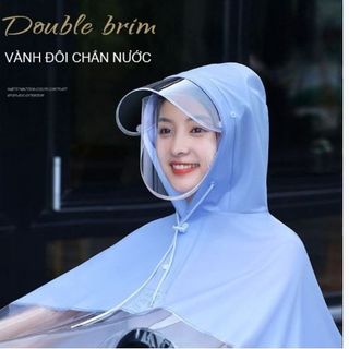 ÁO MƯA TRONG SUỐT CAO CẤP ĐI XE MÁY