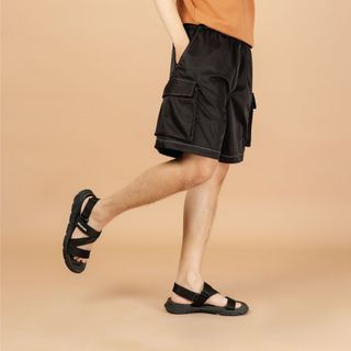 Sandals F6 sport đế full đen