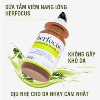 SỮA TẮM VIÊM NANG LÔNG HERFOCUS 3% GLUCONOLACTONE (PHA) 500ML