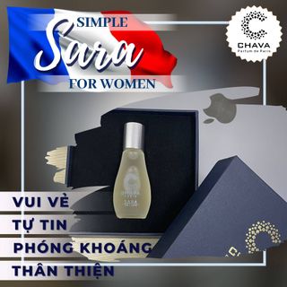 NƯỚC HOA NỮ CHAVA SARA DẠNG LĂN 12ML