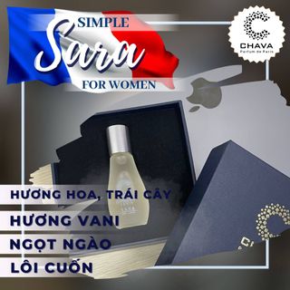 NƯỚC HOA NỮ CHAVA SARA DẠNG LĂN 12ML