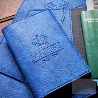 Ví Da Đựng Passport In Logo
