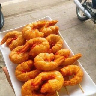 Tôm surimi, chả tôm định hình chiên, thả lẩu siêu ngon 500g giá sỉ - giá bán buôn