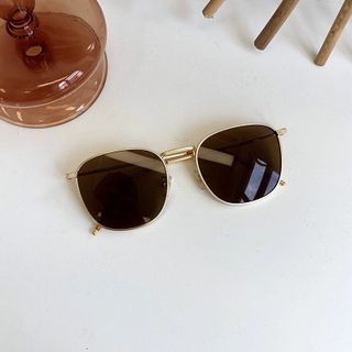 Kính mát nữ cao cấp mắt tròn phong cách Hàn Quốc chống tia UV rẻ đẹp thời trang 205