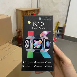 Đồng Hồ Thông Minh K10 Lắp Sim Nghe Gọi 2 Chiều, Thiết Kế Cực Đẹp, Dễ Sử Dụng, Độ Bền Cực Cao. Bảo Hành 12 Tháng