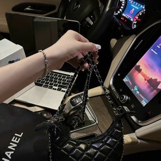 Túi xách quảng châu Moon Viền Xích - 12B3120 (Chuyên sỉ túi xách sll, balo, ví, thắt lưng, túi Laptop)