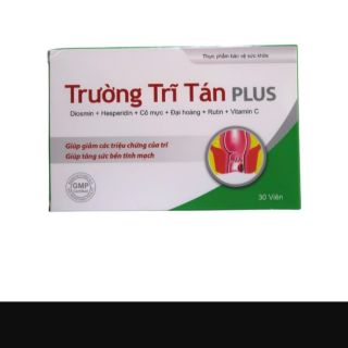 Giảm triệu chứng trĩ, tăng sức bền thành mạch Trường Trĩ Tán Plus