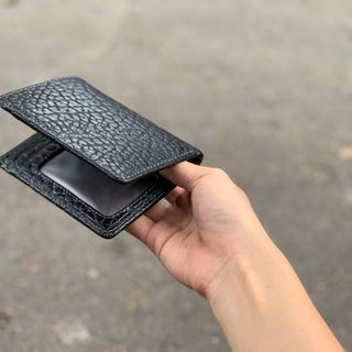 Ví da bò dập vân voi cao cấp