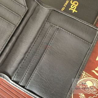 Ví Passport da in logo