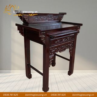 15 + mẫu bàn thờ 2 tầng gỗ tràm đẹp đem lại vượng khí