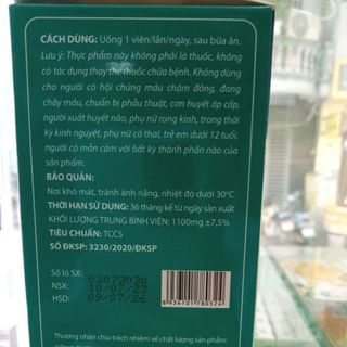 Thực phẩm hỗ trợ tăng cường tuần hoàn máu não Cevinton Extract