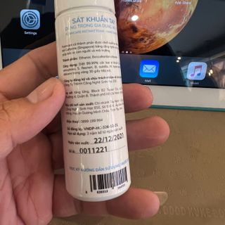 SÁT KHUẨN TAY Y TẾ FOAMCARE
