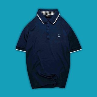 Áo POLO thời trang nam ZMODE1 bo kẻ, chất vải thấm hút tốt - Màu Xanh Đen