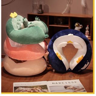 Gối Tựa Cổ Chữ U Hoạt Hình 2D Siêu CuTe ( Hàng ,Giá Tận Xưởng )