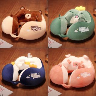 Gối Tựa Cổ Chữ U Hoạt Hình 2D Siêu CuTe ( Hàng ,Giá Tận Xưởng )