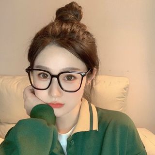 Gọng kính cận thời trang nữ hai chấm ngang gọng nhỏ cá tính phong cách Ulzzang Hàn Quốc nhiều màu học sinh sinh viên 072