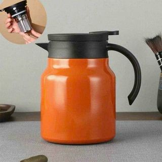 Ấm Pha Trà, Bình Pha Trà Giữ Nhiệt Inox Dung Tích 1000ml