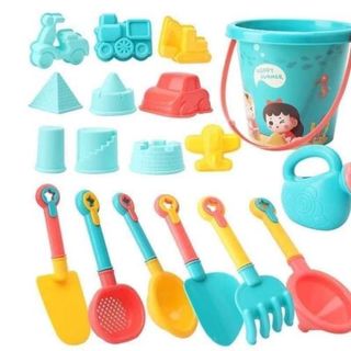 BỘ ĐỒ CHƠI 18 MÓN XÚC CÁT CHO BÉ