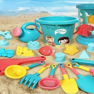 BỘ ĐỒ CHƠI 18 MÓN XÚC CÁT CHO BÉ