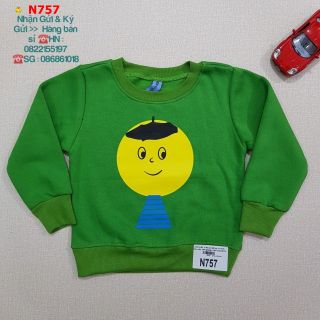 💖SỈ VKIDS💖 Áo nỉ da cá bé trai , dài tay, in hình, trộn màu, hiệu geejay, trộn size 1t-5t, ri 5, N757_17161008_sg1 giá sỉ