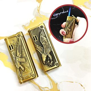 BẬT LỬA KHÈ KIM LOẠI HÌNH NỔI - (XÀI GAS)