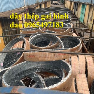 Dây Thép Gai Hình Dao, Dây Gai Tôn Đường Kính 80Cm