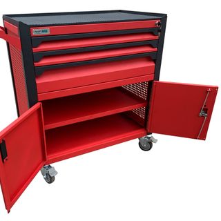 Tủ dụng cụ 3 ngăn kèm hộc đôi bên dưới để đồ có khóa - N2T1RD3
