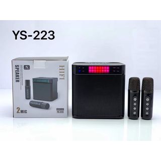 LOA BLUETOOTH KARAOKE SU-YOSD YS-223 (Kèm 2 Micro không dây)