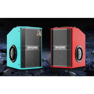 Loa Karaoke W-King K20S (Bass 8", 2 Micro, 180W, Pin 5000mAh)
