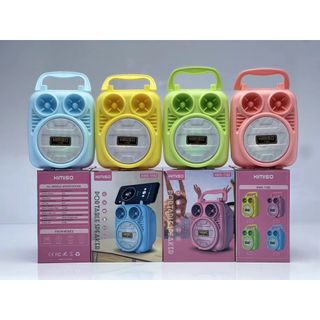 Loa bluetooth mini KIMISO KMS-1182 không dây đèn led sống động.