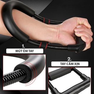SP091 - Dụng cụ tập tay - Dụng cụ tập bắp cổ tay lò xo chữ U tập cẳng tay hỗ trợ hiệu quả tập lực tay cho các môn thể thao bền bỉ cao cấp tiện lợi