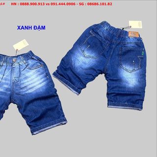 💖Hàng sỉ SG💖 Quần jean lửng bé trai, chất jean cotton mềm mại dễ mặc, từ 14-60 kg, top1dropship_00263_08071108_sg1 giá sỉ