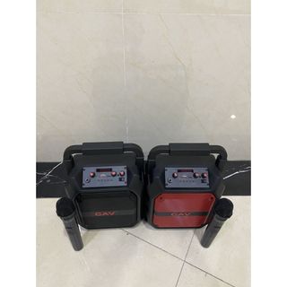 Loa karaoke K5 GAV co 1 Míc có dây 6 inch 5  bán chạy năm 2024