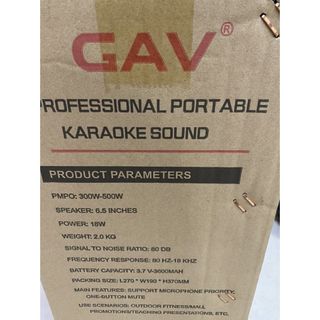 Loa karaoke K5 GAV co 1 Míc có dây 6 inch 5  bán chạy năm 2024