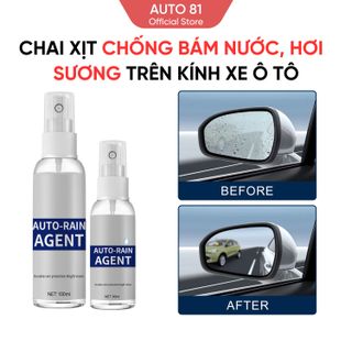 Chai Xịt Chống Bám Nước Trên Kính Xe Ô Tô - Chống Hơi Sương - Tạo Hiệu Ứng Lá Sen - Dung Tích 100ml giá sỉ