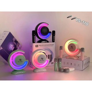 Loa hát Karaoke YS-110 kèm 2 micro ko dây