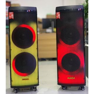 Loa Kéo Di Động KODA Party Box 2120  (Bass 3 tấc x2, 2 micro)