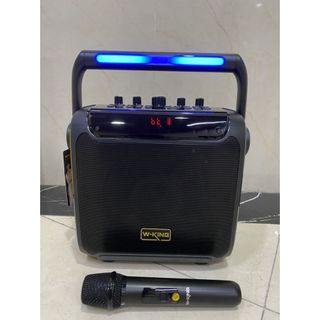 W-King T3 – Loa Karaoke xách tay, công suất 30W, Kèm 1 micro không dây