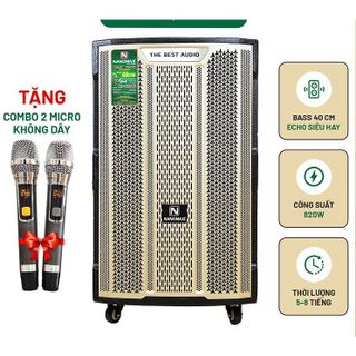 Loa Kéo Nanomax K-180 Bass 40cm 820w Karaoke.