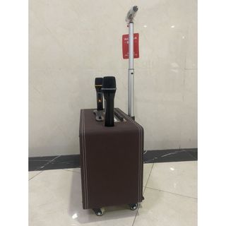Loa kéo di động Karaoke Hayman X8-8 ( 2 Micro)